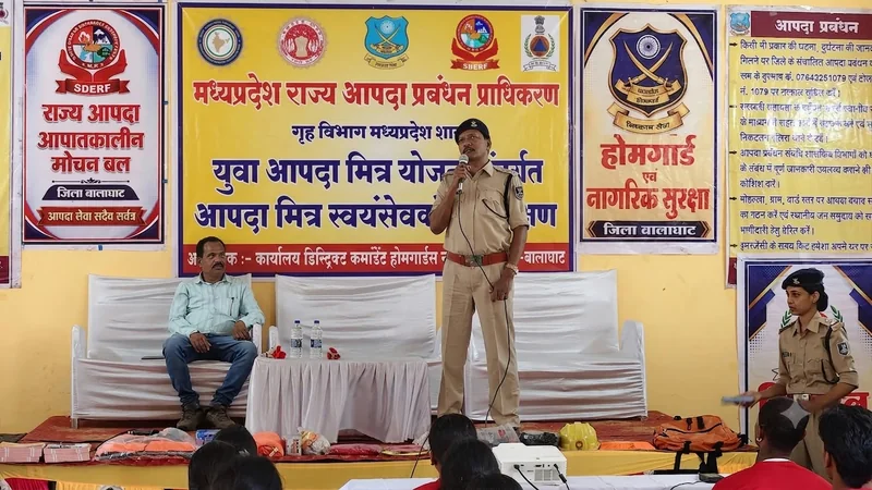 आपदा मित्रों का सात दिवसीय प्रशिक्षण शुरू