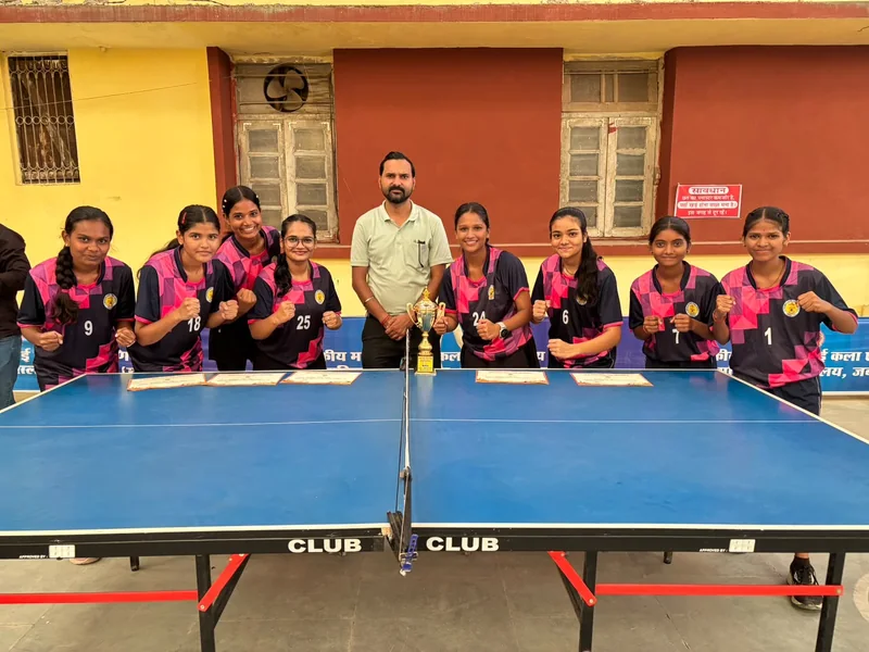 संभाग स्तरीय महिला टेबल टेनिस में नरसिंहपुर ने रचा इतिहास